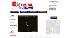 Desktop Screenshot of extremeaudiokc.com